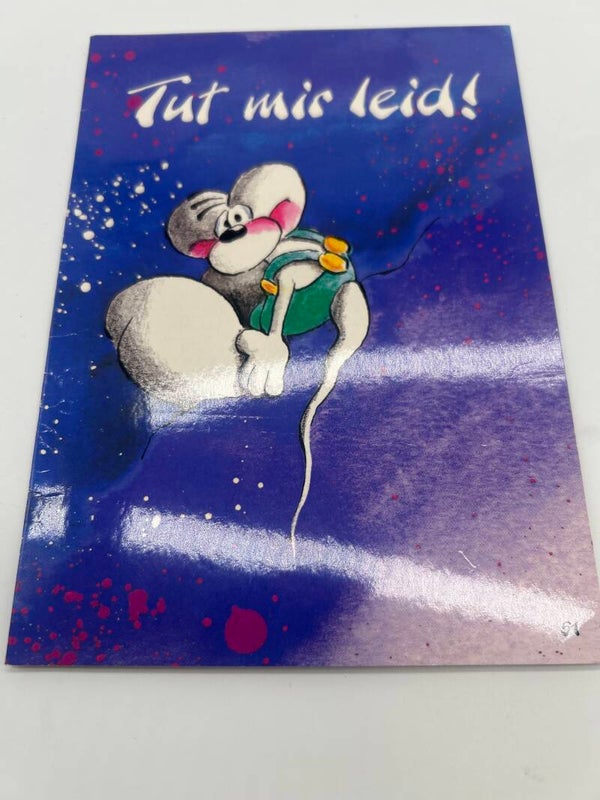 Diddl Spruch Klapppostkarte Nr.51