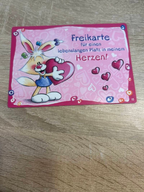 Diddl Gruß / Spruchpostkarte Nr.18