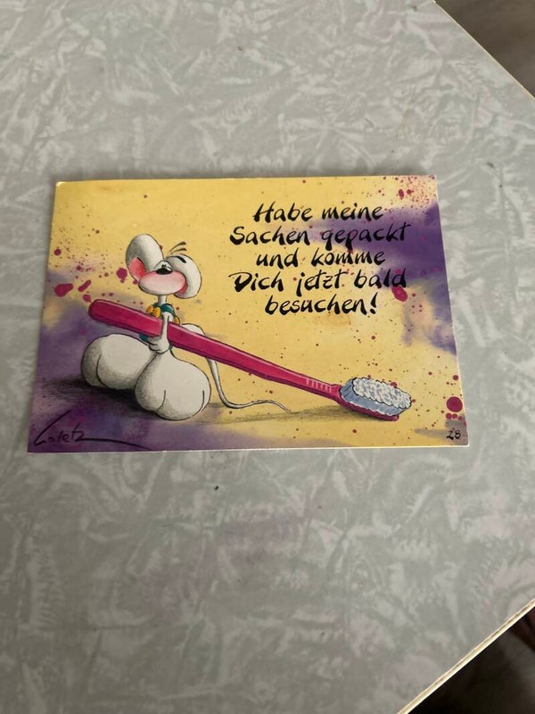 Diddl Postkarte