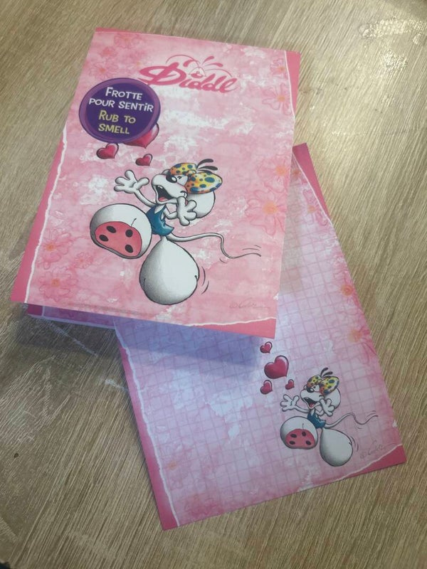 Diddl Herzkollektion A6 Blatt
