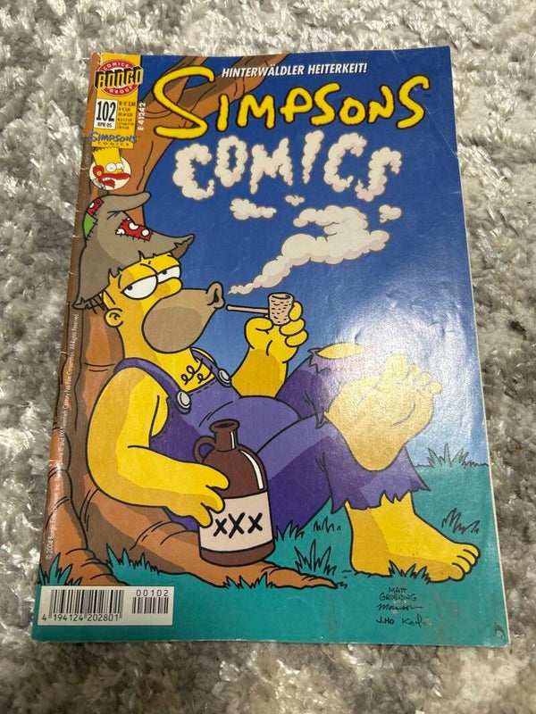 Simpson Comic 102