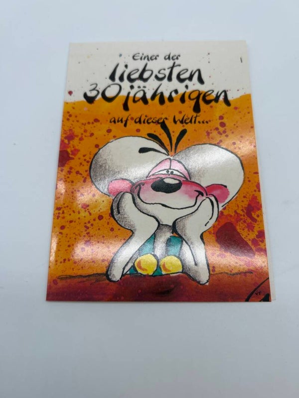 Diddl Geburtstagsklappkarten Nr.34