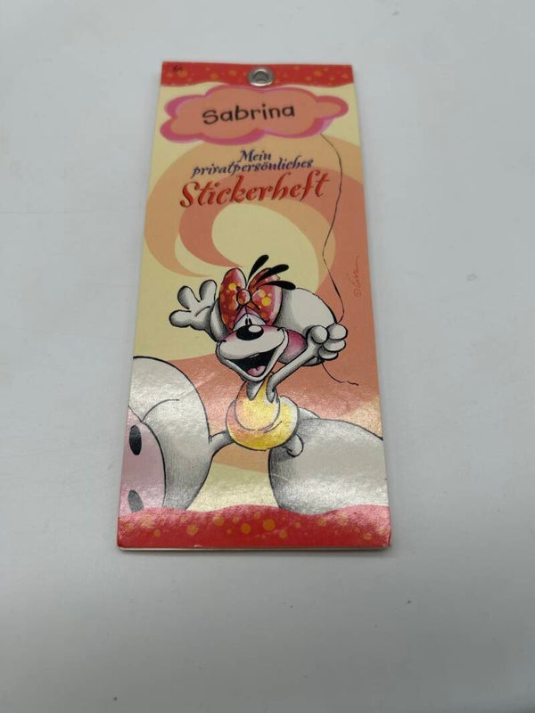 Stickerheft Sabrina