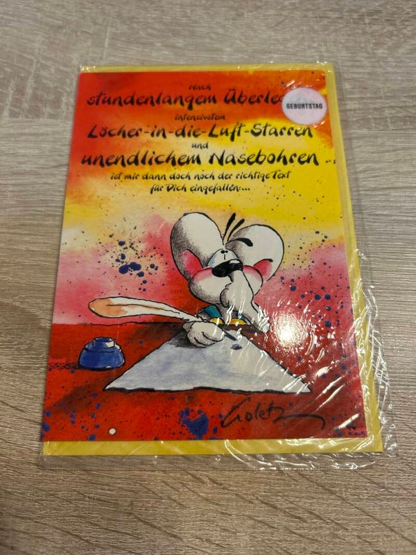 Diddl Klappkarte OVP Nr.12