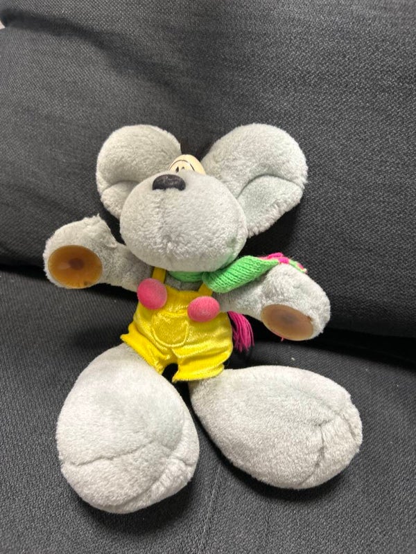 Diddl Mais mit Saugnäpfen