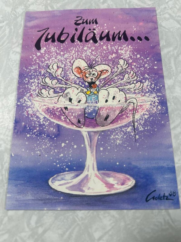 Diddl Klappgrußkarte Nr. 38