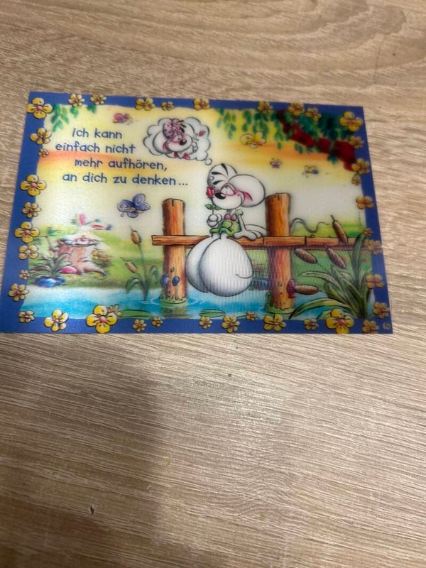 Diddl Wackelbildpostkarte Nr.18b