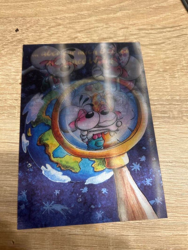 Diddl Wackelbildpostkarte Nr.14b