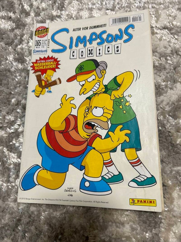 Simpson Comic 165