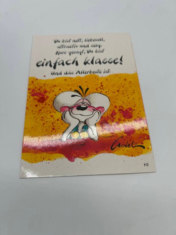 Diddl Geburtstagsklappkarte Nr. 48