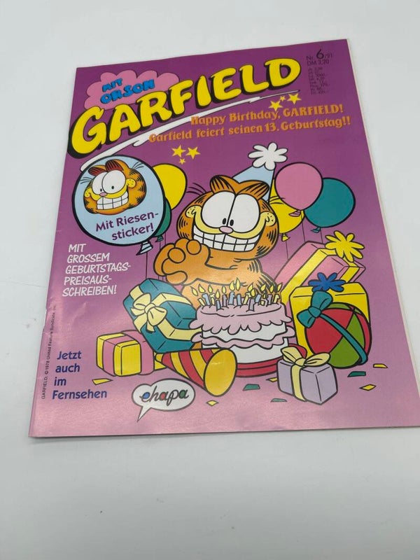 Garfield Comic Nr. 6/91