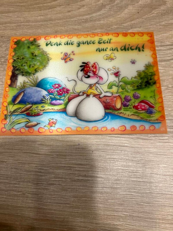 Diddl Wackelbildpostkarte Nr.31b