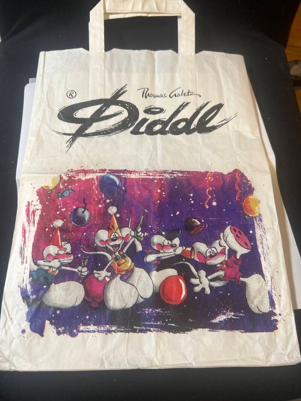 Diddl Türe mit Henkel A7