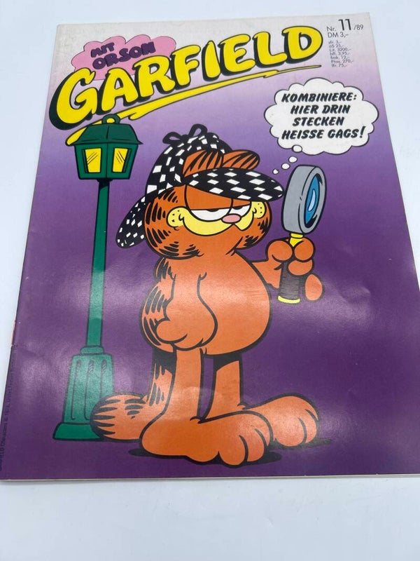 Garfield Comic Nr. 11/89