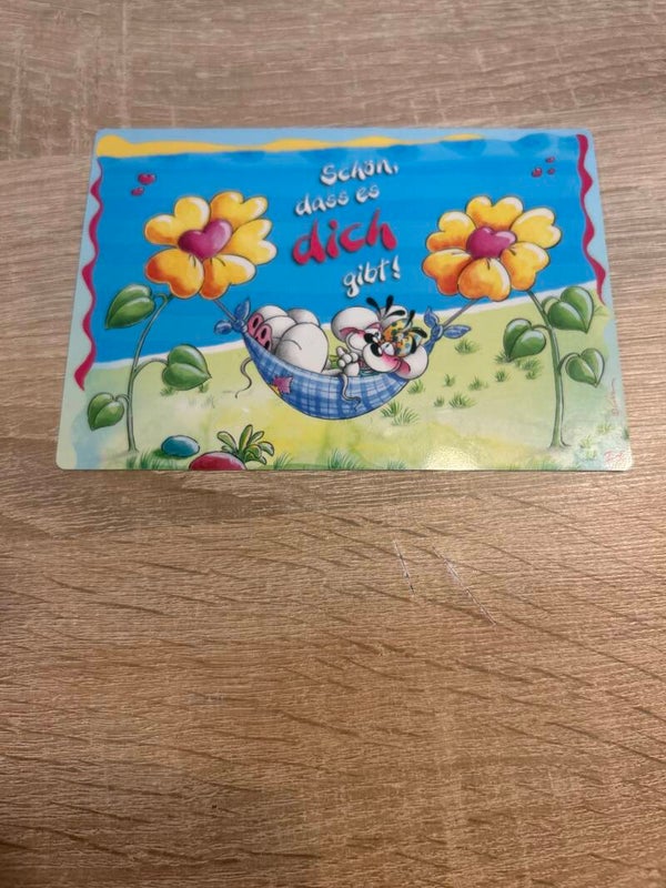 Diddl Gruß / Spruchpostkarte Nr.24