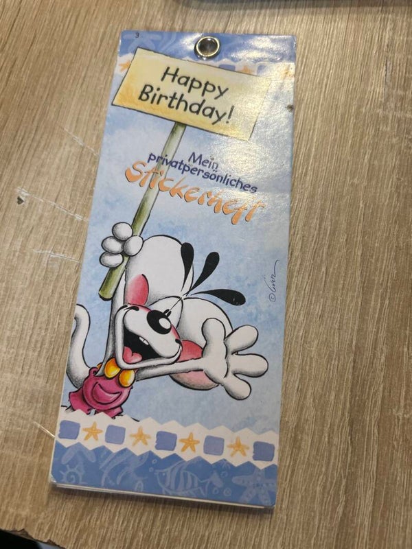 Diddl Sticker Happy Birthday
