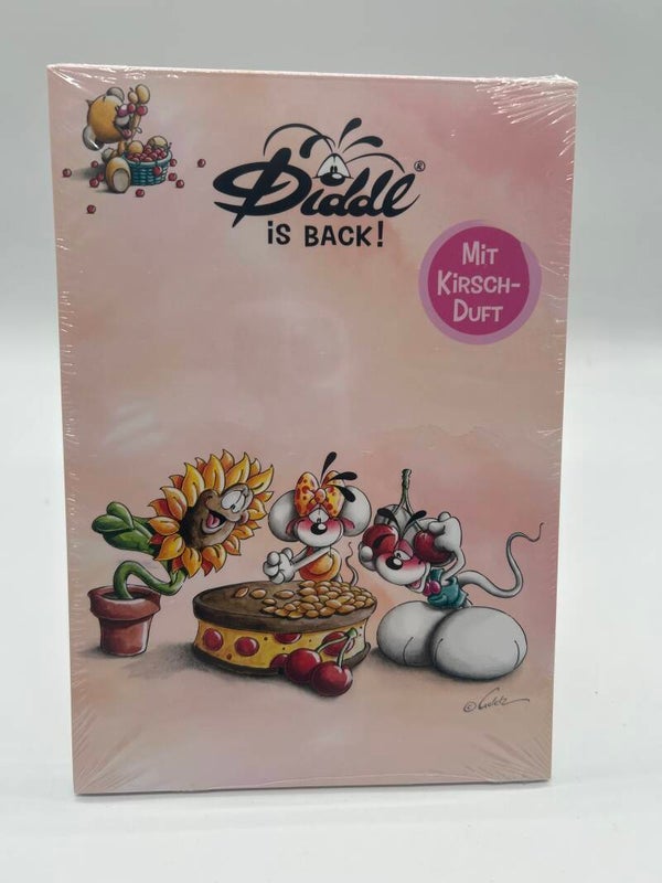 Diddl is Back Block A5 Kirschenduft