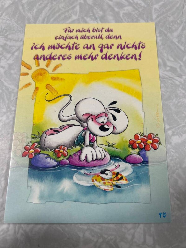Diddl Reibeduftkarte