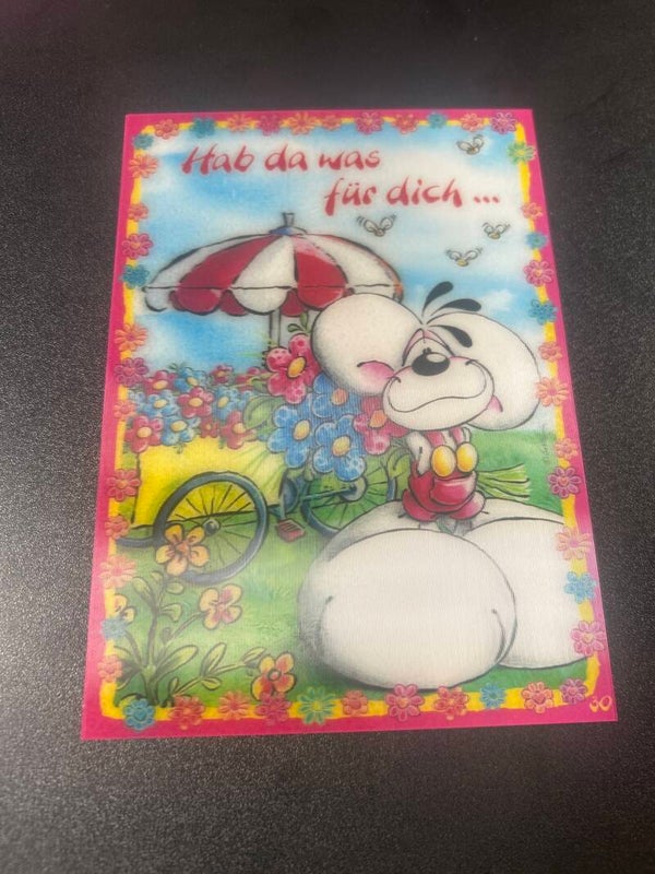 Diddl Wackelbildpostkarte Nr.30b