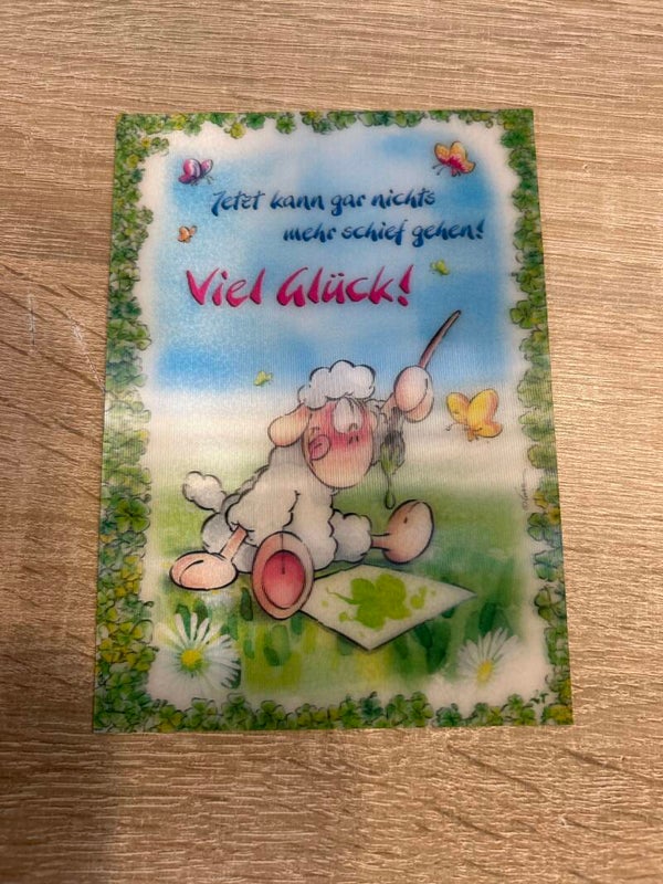 Diddl Wackelbildkarte Nr.24b