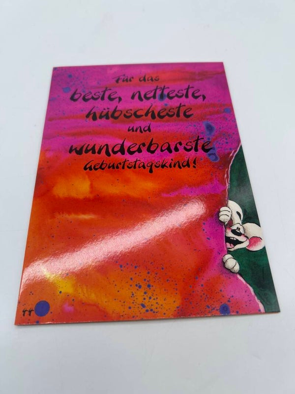 Diddl Geburtstagsklappkarte Nr. 44