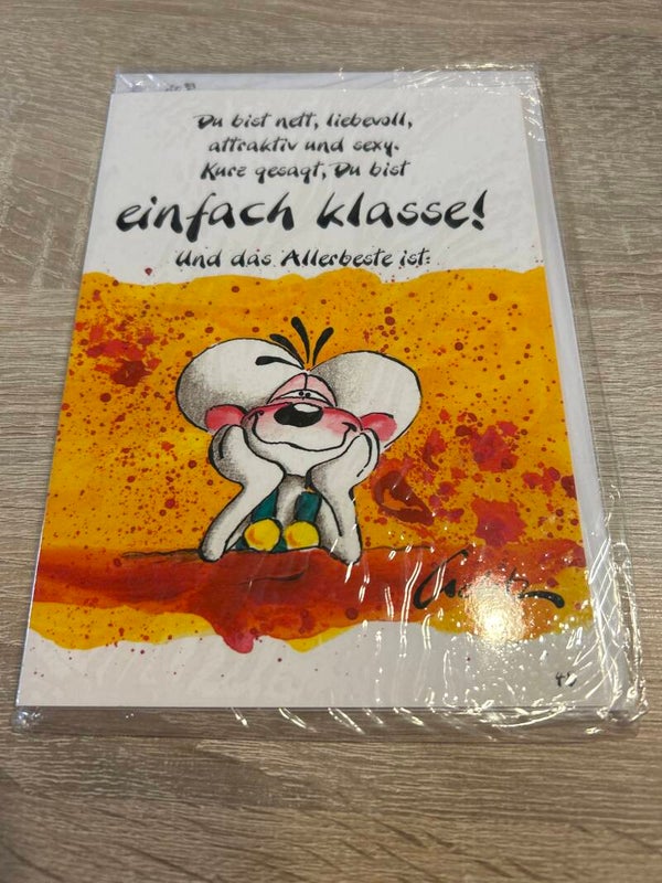 Diddl Klappkarte OVP Nr.48