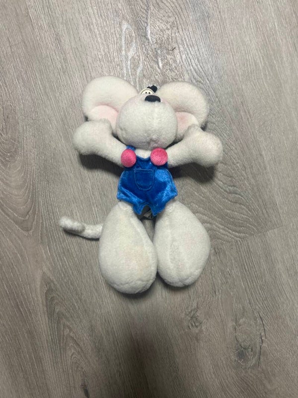 Diddl Maus mit blauem Latz