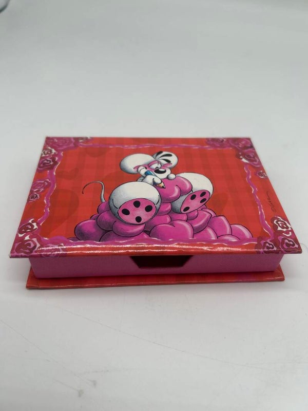 Diddl Box mit Notizzettel