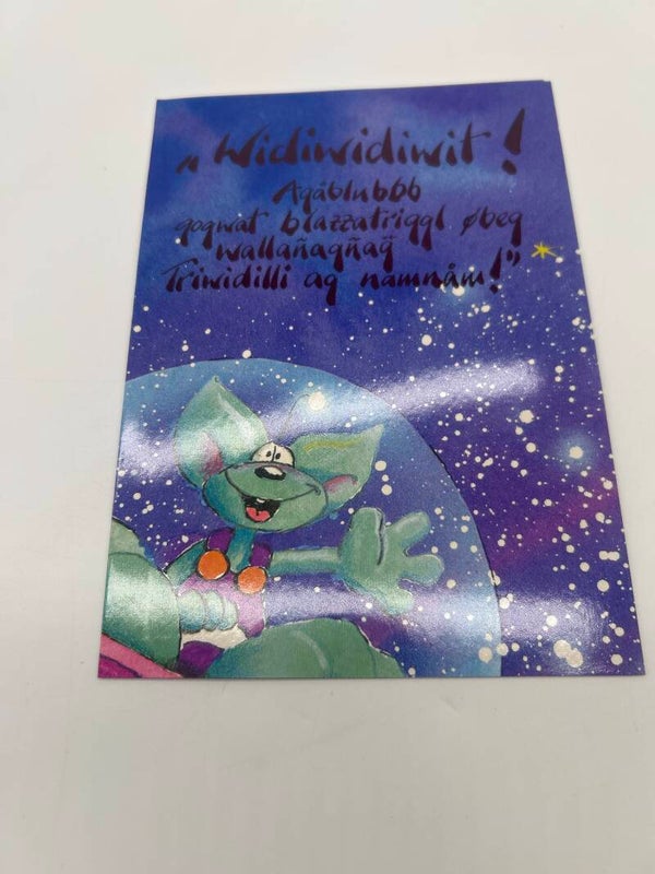 Diddl Spruch Klapppostkarte