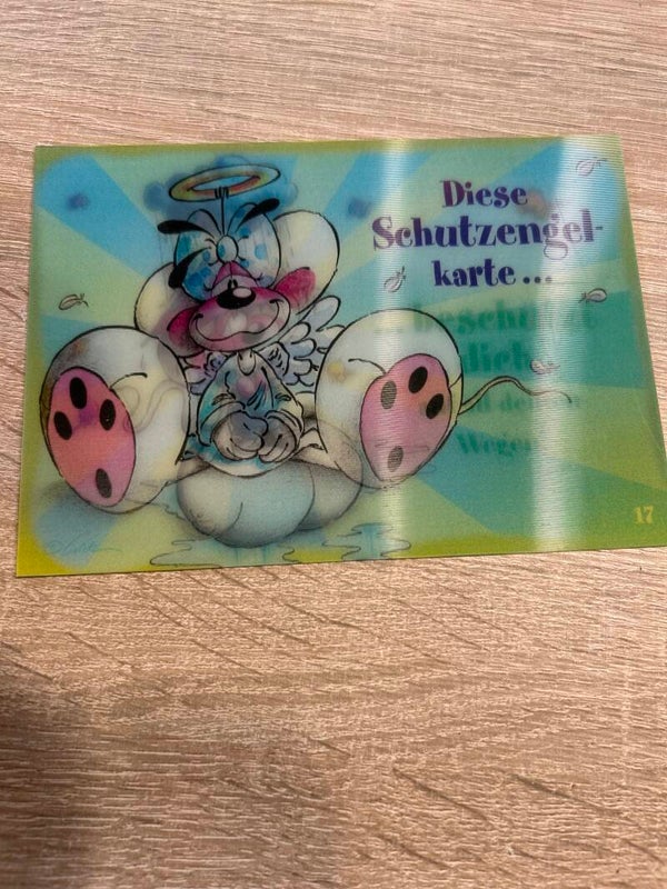 Diddl Wackelbildkarte Nr.17d