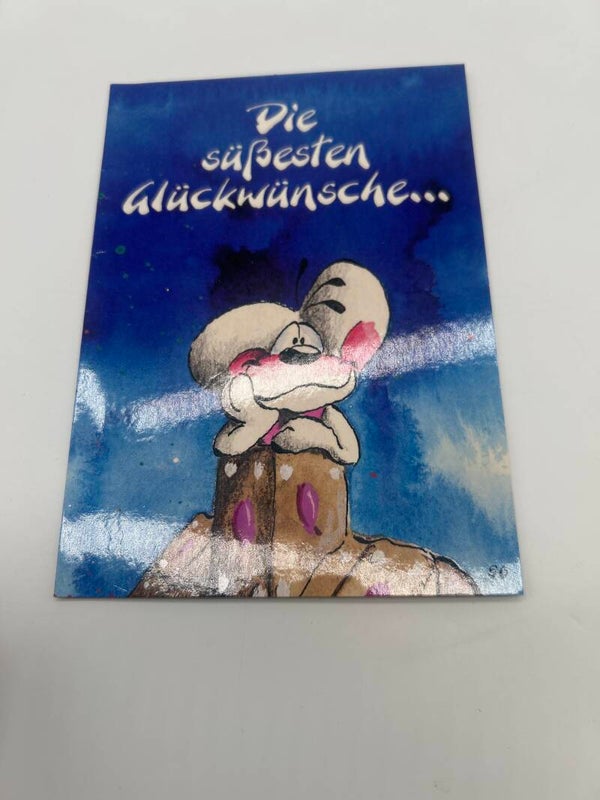 Diddl Spruch Klapppostkarte Nr.56