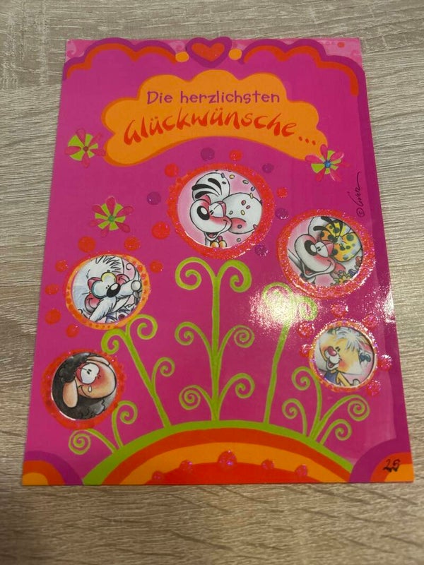 Diddl Geburtstagskarte Nr.25