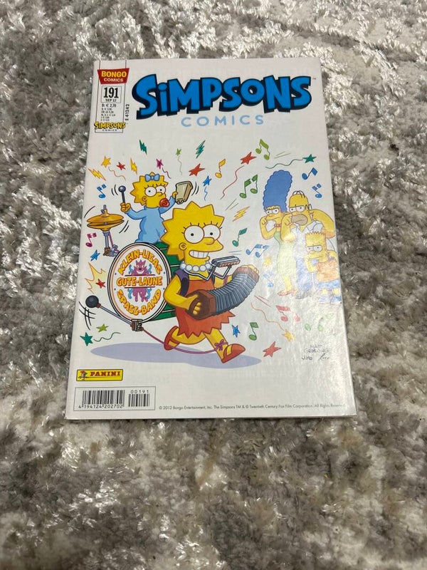 Simpson Comic 191