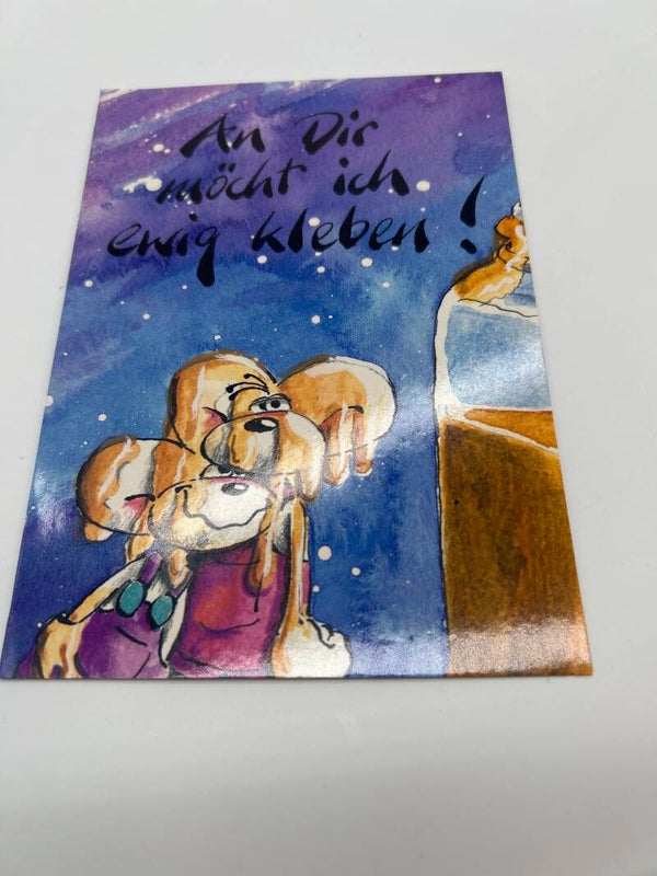 Diddl Spruchklappkarte