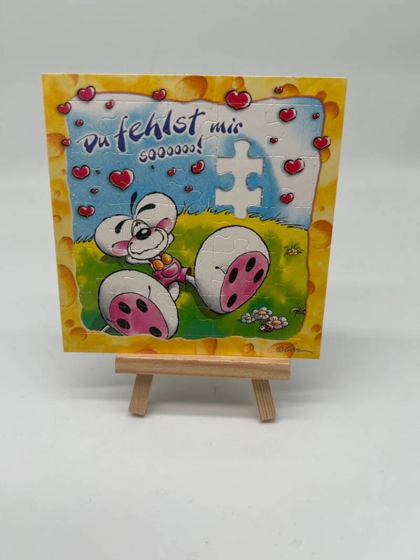Diddl Puzzlekarte