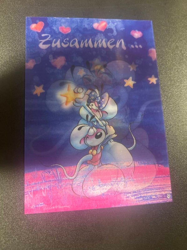 Diddl Wackelbildpostkarte Nr.8b