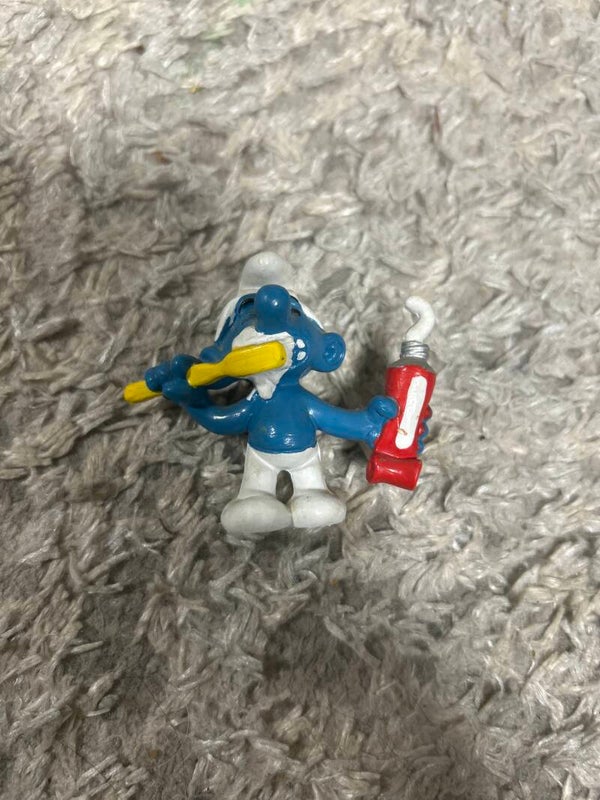 Zahnputz Schlumpf