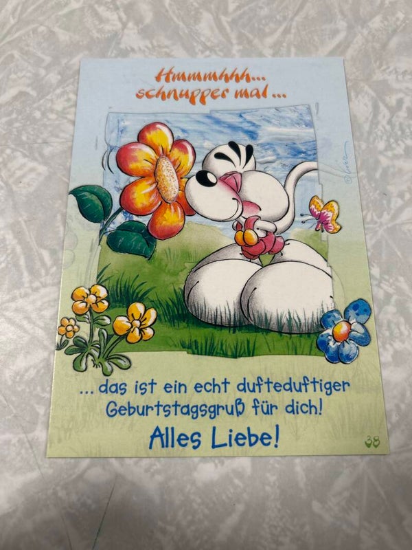Diddl Reibeduftkarte