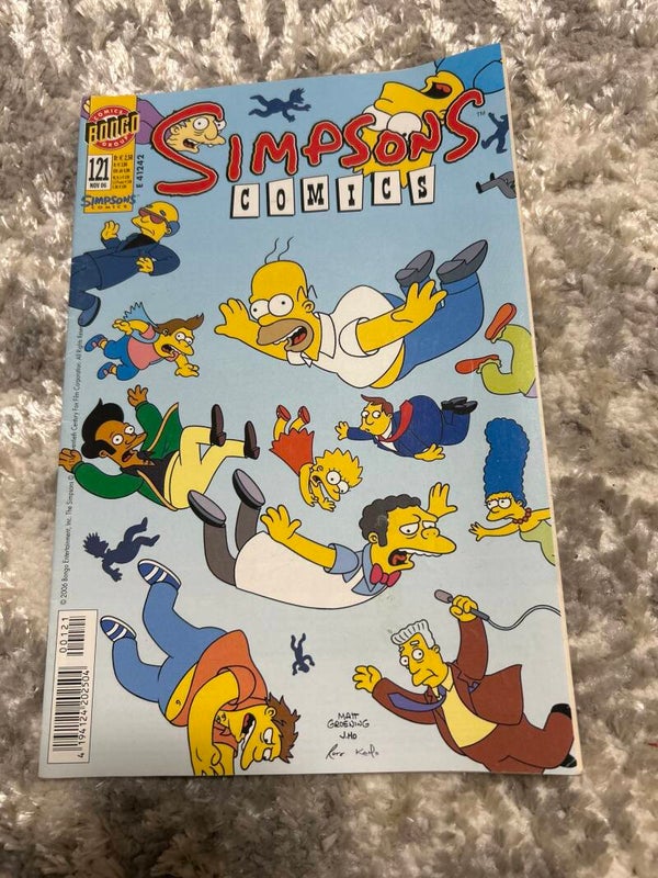 Simpson Comic 121
