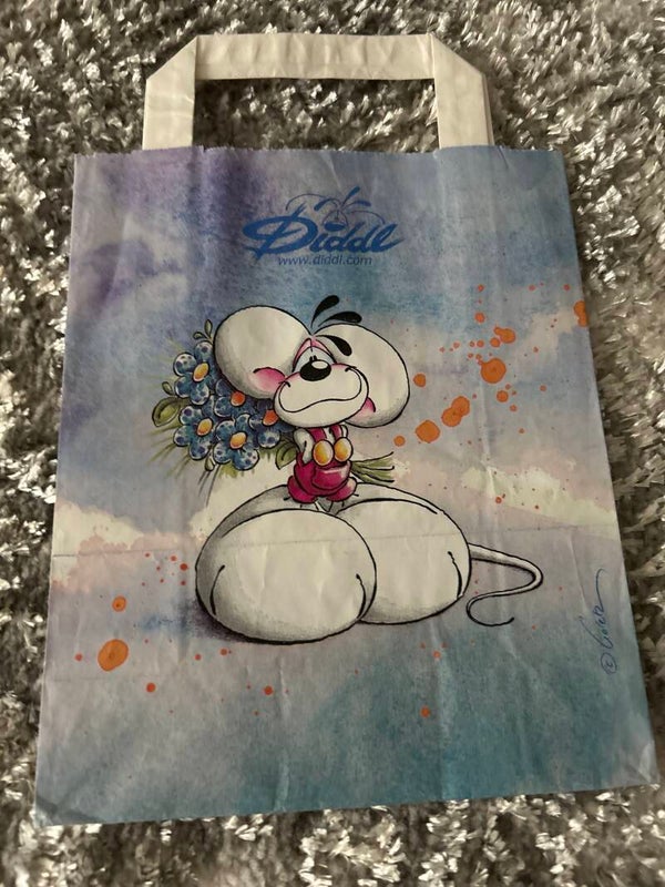 Diddl Tüte mit Henkel