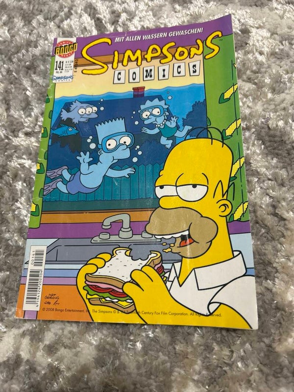 Simpson Comic 141
