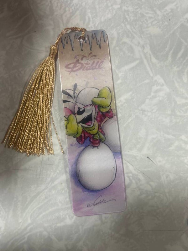 Diddl Winterkollektion Lesezeichen 3D