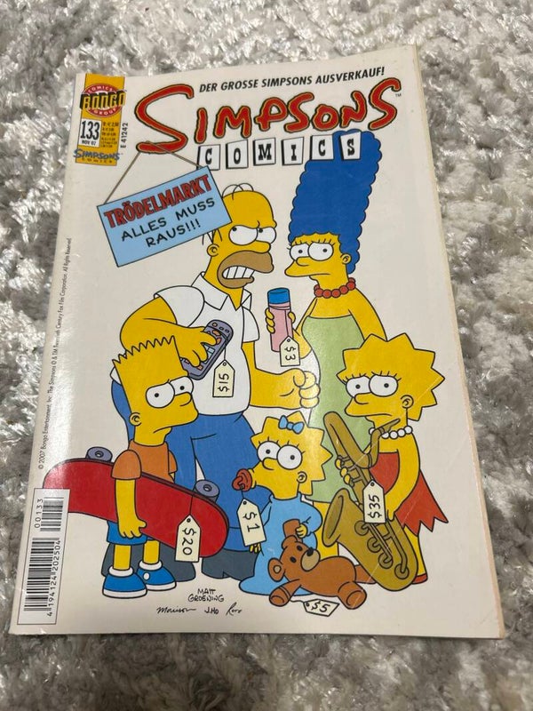 Simpson Comic 133