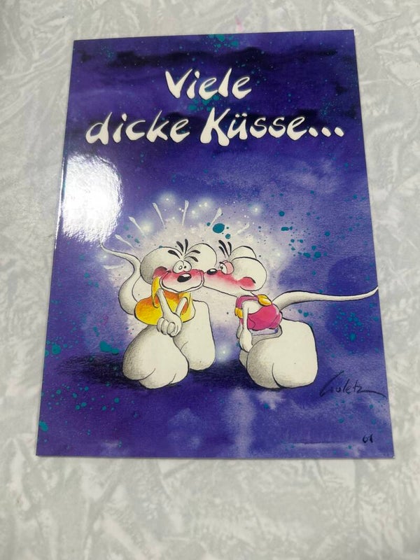 Diddl Klappgrußkarte Nr. 61