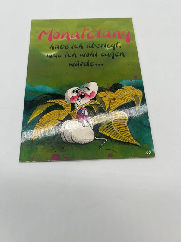 Diddl Geburtstagsklappkarte Nr. 28