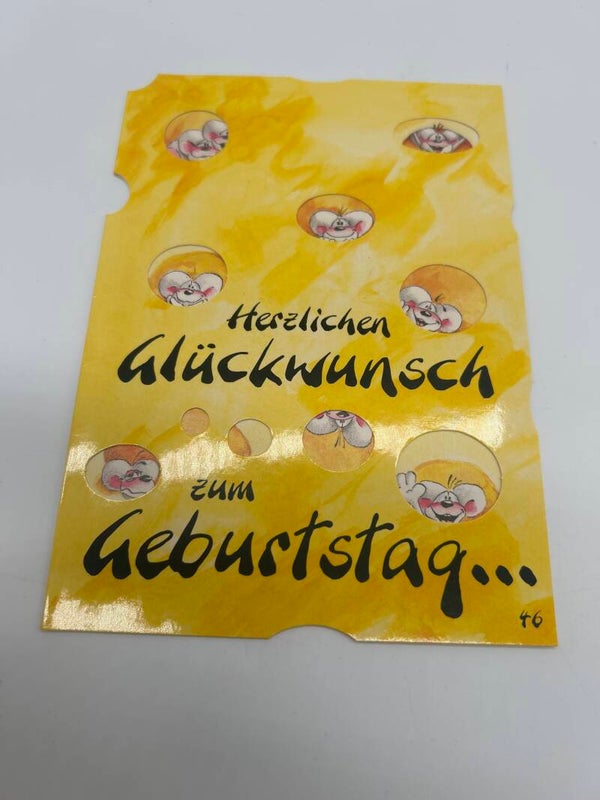 Diddl Geburtstagsklappkarte Nr. 46