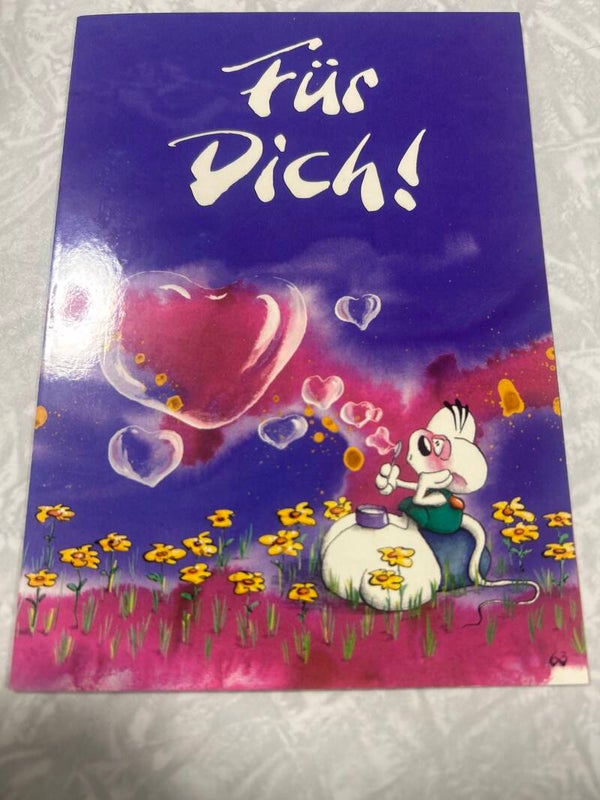 Diddl Klappgrußkarte Nr. 63