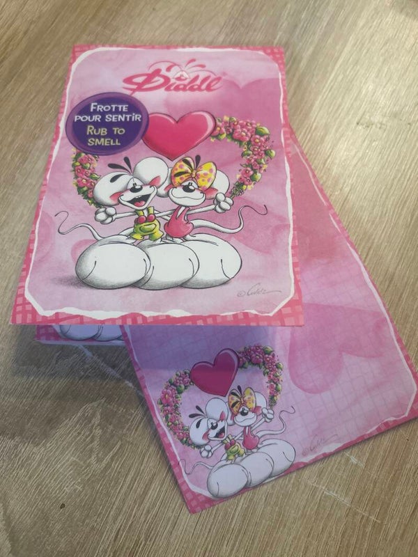 Diddl Herzkollektion A6 Blatt