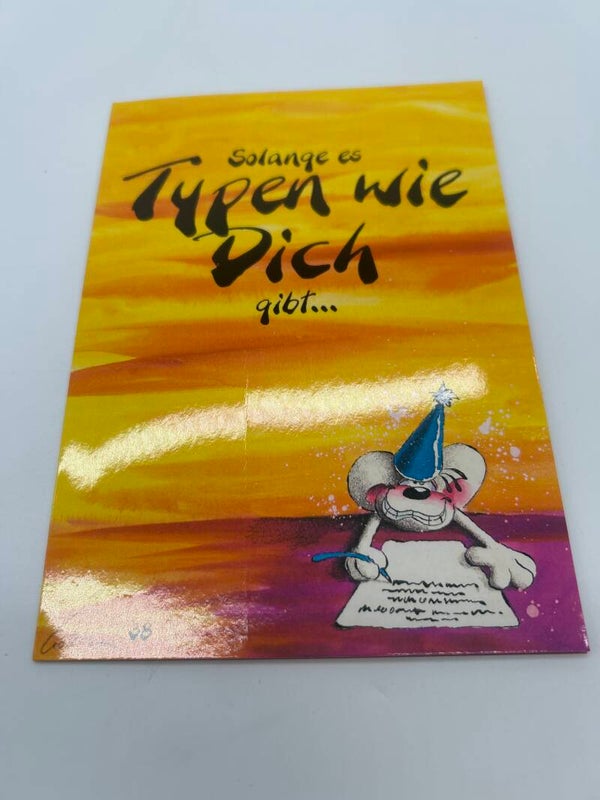 Diddl Spruch Klapppostkarte Nr.38