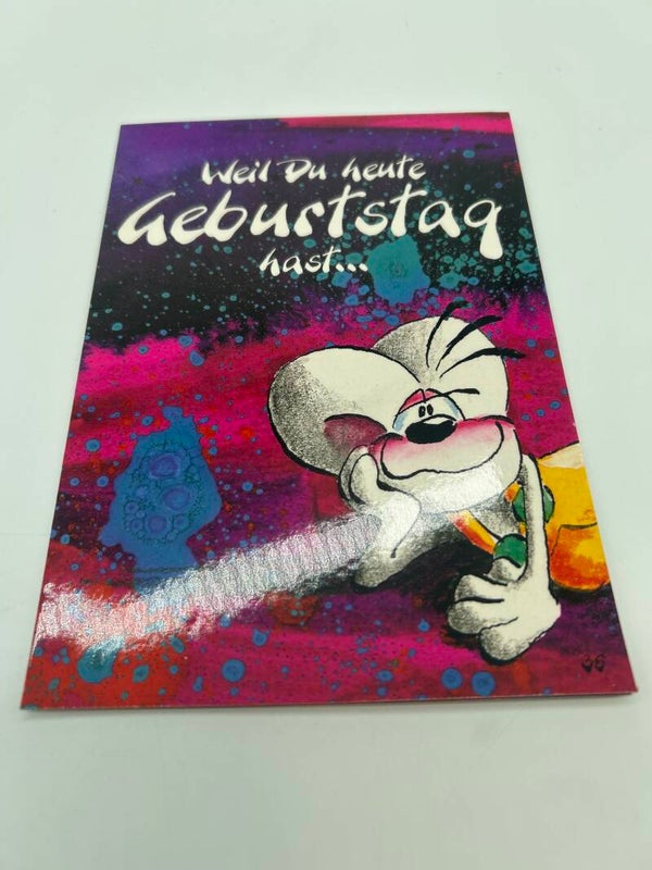 Diddl Geburtstagsklappkarte Nr. 35